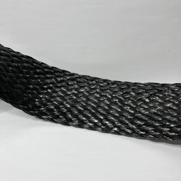 Black Weave Trim 2" 10yds Sewing Ribbon Apparel Crafts Trim by The Yard - Picture 9 of 13